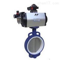 ZSHWFZSHWF气动衬氟对夹蝶阀