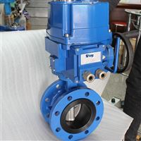 D941X防爆电动软密封法兰蝶阀